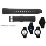 AW-90 Casio fekete műanyag szíj