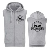 Awdis Bull power - cipzáras ujjatlan felső -szürke (M-es méretben rendelhető)