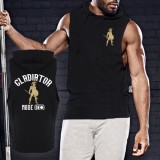 Awdis Gladiator mode on ujjatlan, kapucnis póló (fekete)