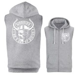 Awdis I am a son of Viking...-cipzáras ujjatlan felső-szürke (M-es méretben rendelhető)