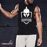 Awdis It's a lifestyle. Warrior - ujjatlan, kapucnis póló (fekete)