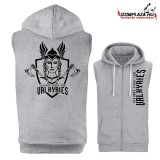 Awdis Vikings fight for Valkyries -cipzáras felső-szürke (M-es méretben rendelhető)