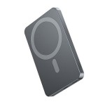 AWEI P112K vésztöltő Type-C aljzat (5000mAh, 20W, wireless, MagSafe, PD gyorstöltő) SZÜRKE