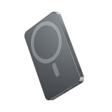 Awei p112k vésztöltő type-c aljzat (5000mah, 20w, wireless, magsafe, pd gyorstöltő) szürke