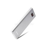 AWEI P91K 8000mAh/LCD kijelzővel/elegáns/fémházas/ezüst powerbank (MG-AWEP91K-12)