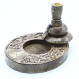 AWM Közepes Mangófa "Folyékony Füst" Füstölőállvány - Brass Buddha