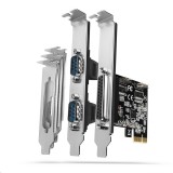 Axagon 2x Soros + 1x Párhuzamos port bővítő kártya PCIe (PCEA-PSN) (PCEA-PSN)