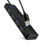 Axagon 4 portos USB 3.2 USB-A 5GBPS HUB (HUE-C1A) (HUE-C1A)