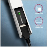 AXAGON ADR-207 USB Repeater cable 7,5m Black (ADR-207)