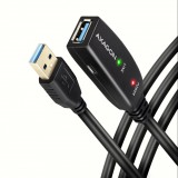 Axagon ADR-305 aktív USB hosszabbító kábel 5m (ADR-305)