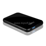 AXAGON EE25-S6B USB 3.0 fekete csavar nélküli külső HDD/SSD ház (EE25-S6B)