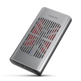 AXAGON EEM2-20GD USB-C 20Gbps Dual M.2 NVMe SSD Clone Mastert Enclosure