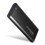 Axagon EEM2-SBC externes Gehäuse für M.2 SSDs USB-C 3.2 Gen 2 - schwarz Külső SSD ház Fekete