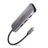 Axagon HMC-5 SuperSpeed USB-C combo 5in1 hub (HMC-5)