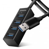 Axagon HUE-M1AL 4 portos USB3.2 Gen 1 mini HUB HUE-M1AL