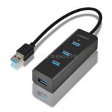 AXAGON HUE-S2B 4 portos USB3.0 gyorstöltő HUB (HUE-S2B)