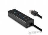 Axagon HUE-S2BL USB 3.0 Charging hub, 4xUSB 3.0