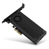 Axagon PCIE NVME+NGFF M.2 SSD adapter fekete (PCEM2-DC) (PCEM2-DC) - Bővítő kártyák