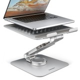 Axagon STND-LR ALU Forgatható Aluminium 10" - 16" Laptop Asztali állvány - Ezüst (STND-LR)