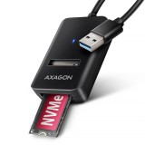 Axagon USB 3.2 Gen 2 - M.2 adapter (M.2 NVMe, M.2 SATA, 0,1 m  fix kábel)