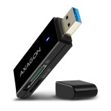 Axagon USB3.0 2 foglalatú külső kártyaolvasó fekete (CRE-S2) (CRE-S2) - Memóriakártya olvasó