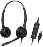 Axtel Elite HDvoice MS HD duo, noise cancelling headset, USB AXH-EHDMSD