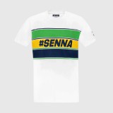 Ayrton Senna Senna póló - Senna 12 fehér