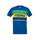 Ayrton Senna Senna póló - Senna 12 kék