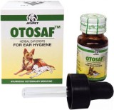 Ayurvet Otosaf gyógynövényes fülcsepp kutyáknak és macskáknak 10 ml
