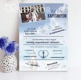 AZ ÉN KAPITÁNYOM Ajándék tábla