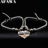 AZIZ 'Her one, His only' 2 db karkötő, prémium, ajándékdobozzal (17+5cm)