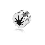 AZIZ Nemesacél mágneses fülklip, kender