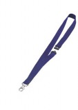 Azonosítókártya-tartó, nyakba akasztható, biztonsági csattal, durable, kék 813707