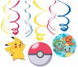 Aztadejo Pokémon Initial szalag dekoráció 6 db-os szett
