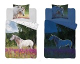 Aztadejo Sötétben világító lovas ágynemű 140x200 80x70 cm HIBÁS!