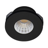 Azzardo Fill beépíthető lámpa, fekete, Beépített LED, 425 lm, AZ-3381