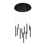 Azzardo Ilios függesztett lámpatest, fekete, Beépített LED, 5120 lm, AZ-5744