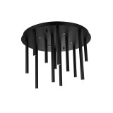 Azzardo Ilios függesztett lámpatest, fekete, Beépített LED, 5120 lm, AZ-5753