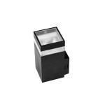 Azzardo Jason kültéri fali lámpa, fekete, Beépített LED, 800 lm, AZ-5221