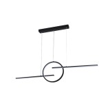 Azzardo lauren függesztett lámpatest, fekete, Beépített LED, 2800 lm, AZ-5257