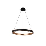 Azzardo Rio függesztett lámpatest, fekete, Beépített LED, 3440 lm, AZ-5777