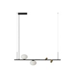 Azzardo Trasimeno függesztett lámpatest, fekete, G9, AZ-5639