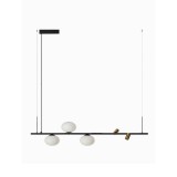 Azzardo Trasimeno függesztett lámpatest, fekete, G9, AZ-5640