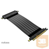 ADA Akasa RISER BLACK X2 Mark IV Premium PCIe 4.0 x16 riser cable - 20cm