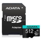 ADATA 32GB SD micro Premier Pro (SDHC Class 10 UHS-I U3) (AUSDH32GUI3V30SA2-RA1) memória kártya adapterrel (AUSDH32GUI3V30SA2-RA1)