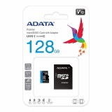 ADATA MICRO SDXC 128GB + ADAPTER CLASS 10 UHS-I U1 A1 V10 (100 MB/S OLVASÁSI SEBESSÉG)