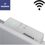 Adax Neo Wifi L elektromos fűtőpanel 1000 Gránitszürke színben