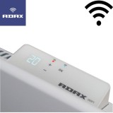Adax Neo Wifi L elektromos fűtőpanel 800W Gyöngyház fekete színben