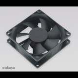 Akasa Black ház hűtő ventilátor fekete 8cm (DFS802512L) (DFS802512L) - Ventilátor