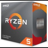 AMD CPU Desktop Ryzen 5 6C/12T 3600 (4.2GHz,36MB,65W,AM4) box (100-100000031AWOF) - Processzor